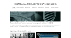 Desktop Screenshot of ethnicityandrace.com